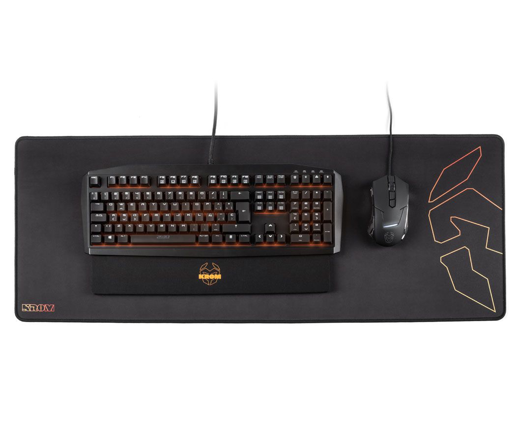 Alfombrilla Gaming Krom Knout XL Extended - Versus Gamers